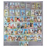 61pc 1967 Topps Baseball Cards w/ HOF, Stars & RCs