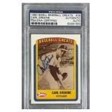 PSA/DNA Carl Erskine Baseball Card