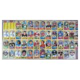 51pc 1970 Topps Football Cards w/ Checklists