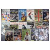 17pc 1957-59 Sports Illustrated Magazines w/HOF