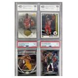 Star & HOF Player Graded Basketball Cards w/ 10s