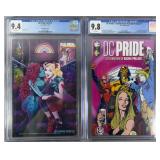 CGC Graded DC Pride #1 Comic Books w/ 9.8
