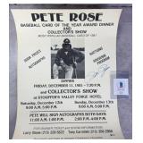 Pete Rose Signed 1981 Collector