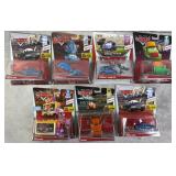7pc NIP Pixar Cars Deluxe w/ Super Chase