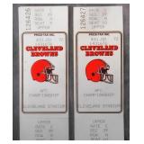 1986 AFC Football Championship Game Tickets