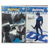 Paquette Signed Nightwing #1 DC Comic Books