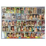 65pc 1953-1963 Baseball Cards w/ HOF, Stars & RCs