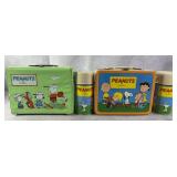 1959-65 Peanuts Vinyl & Tin Lunch Boxes