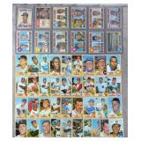 49pc 1968 Topps Baseball Cards w/ HOF, Stars & RCs