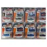 8pc NIP Greenlight Muscle Die-Cast Cars
