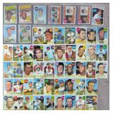 54pc 1969 Topps Baseball Cards w/ HOF, Stars & RCs