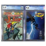 CGC 5.5 The Joker #4 & 9.6 Batman Day Special #1