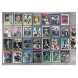 30pc Autographed 1960-2020s Baseball Cards