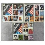 Sealed Series 3, 5 & 10 Bi Centennial Stamp Albums