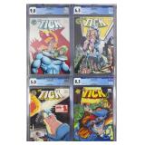4pc CGC Graded The Tick #6-11 NEC Comic Books