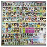 133pc 1976 Topps Baseball Cards w/ Many HOFers