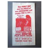 1970 Mark of the Devil Vomit Bag