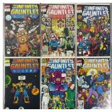 Infinity Gauntlet #1-6 1991 Marvel Comic Books