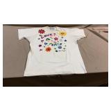 1993 Swan Magic Embroidered Tee Shirt w/Single