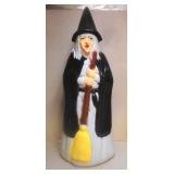 Empire Blow Mold Gray Hair Witch Light