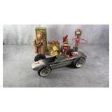 Vtg Tin Toys w/ Marx Jetspeed & w/ Box Toys