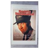 Cal Ripken Jr Signed Sports Illustrated Canvas