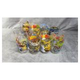8pc Vintage Collectorï¿½s Glasses w/ E.T.