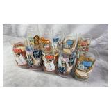 10pc 1977-83 Star Wars Promotional Glasses