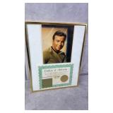 William Shatner Original Costume Material w/ COA