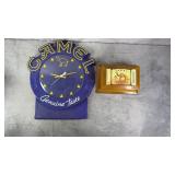 Camel Cigarettes Wall Clock & Display Case