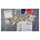 Collection Of Vtg-Mod U.S. & Foreign Stamps