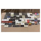 95pc Vtg Mixed Genre Cassettes Tapes w/Rock