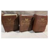 Vtg 22K Gold Replica Stamps In Binders