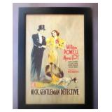 1937 After The Thin Man Belgian Movie Poster