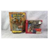 NIP Harry Potter Fluffy Action Figures w/ Disc Set