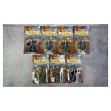 7pc NIP Harry Potter Dueling Club Action Figures