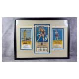 1938-54 Pin-Up Girl Advertising Calendar Display
