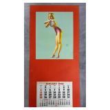 Earl Moran Pin-Up Girl Art Proof Calendar