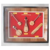 Miniature Chinese Instruments Display