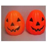 Empire Blow Mold Pumpkin Lamps