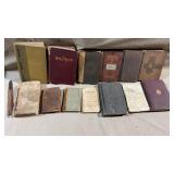 14pc 1800s Books