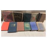 11pc 1800s Books