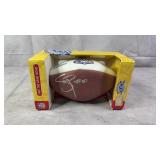 Signed Eagles vs Patriots Mini Football