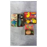 3pc Tin Toys In Box