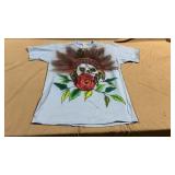 Vtg Grateful Dead Style Airbrushed Tee Shirt