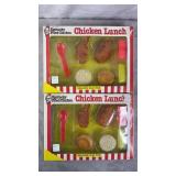 1988 KFC Chicken Lunch Play Food Sets