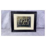 1911 LCHS Football Team Framed Photograph