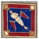 1914 B18 Nap Rucker NL Brooklyn Blanket