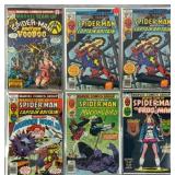 6pc Key Marvel Team-Up Marvel Comic Books