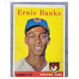 1958 Topps #310 Ernie Banks Baseball Card